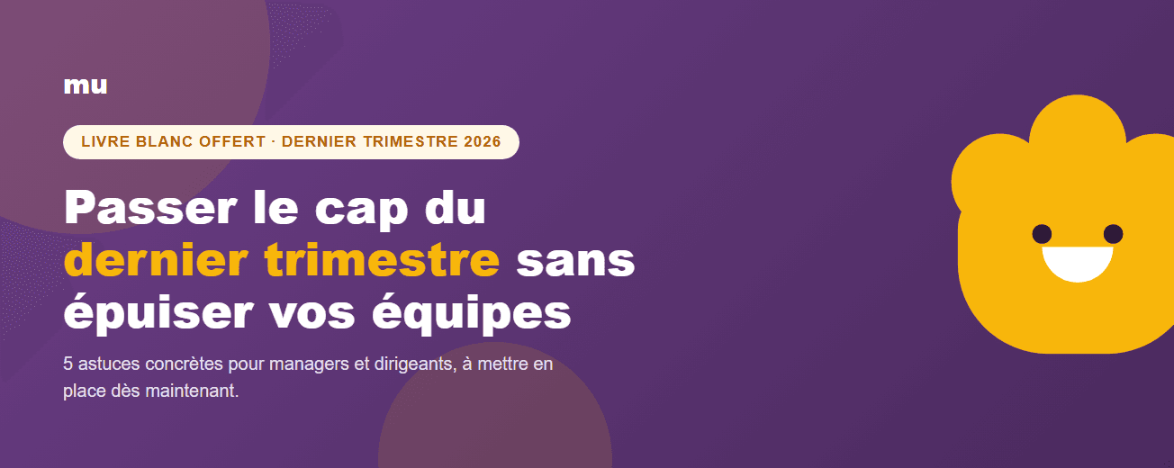 White paper — Passer le cap du dernier trimestre
